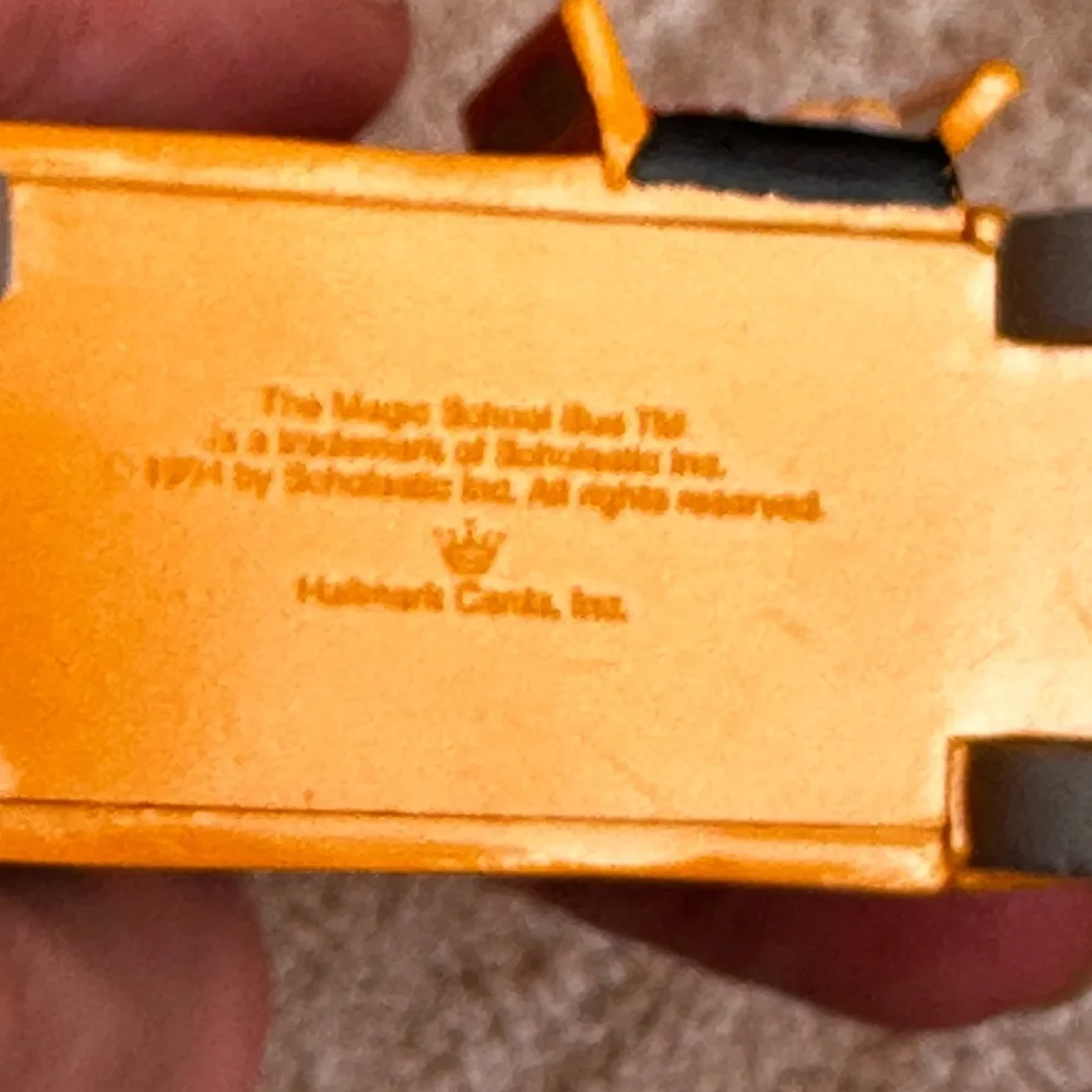 Vintage Hallmark Keepsake Ornament 1995 Magic School Bus